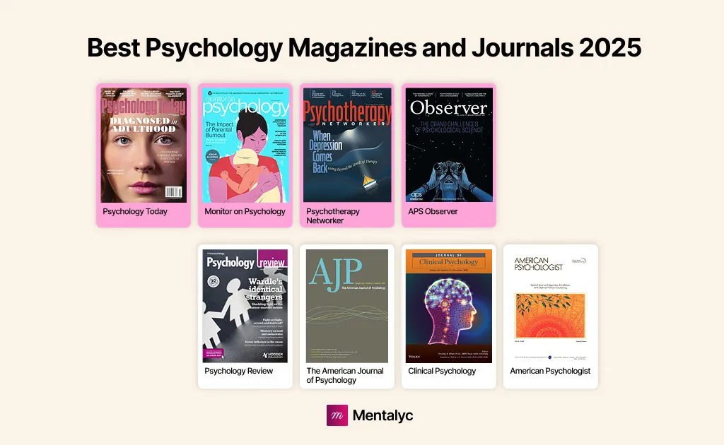 Best psychology magazines and journals 2025