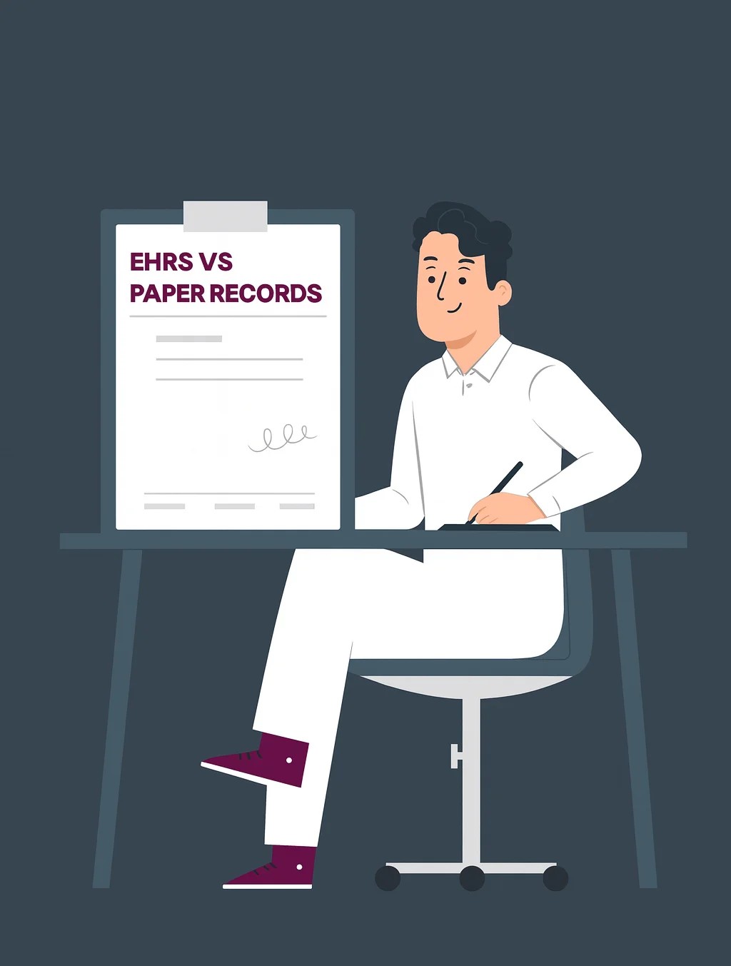 EHRs vs. Paper Records: Why You Should Make the Switch