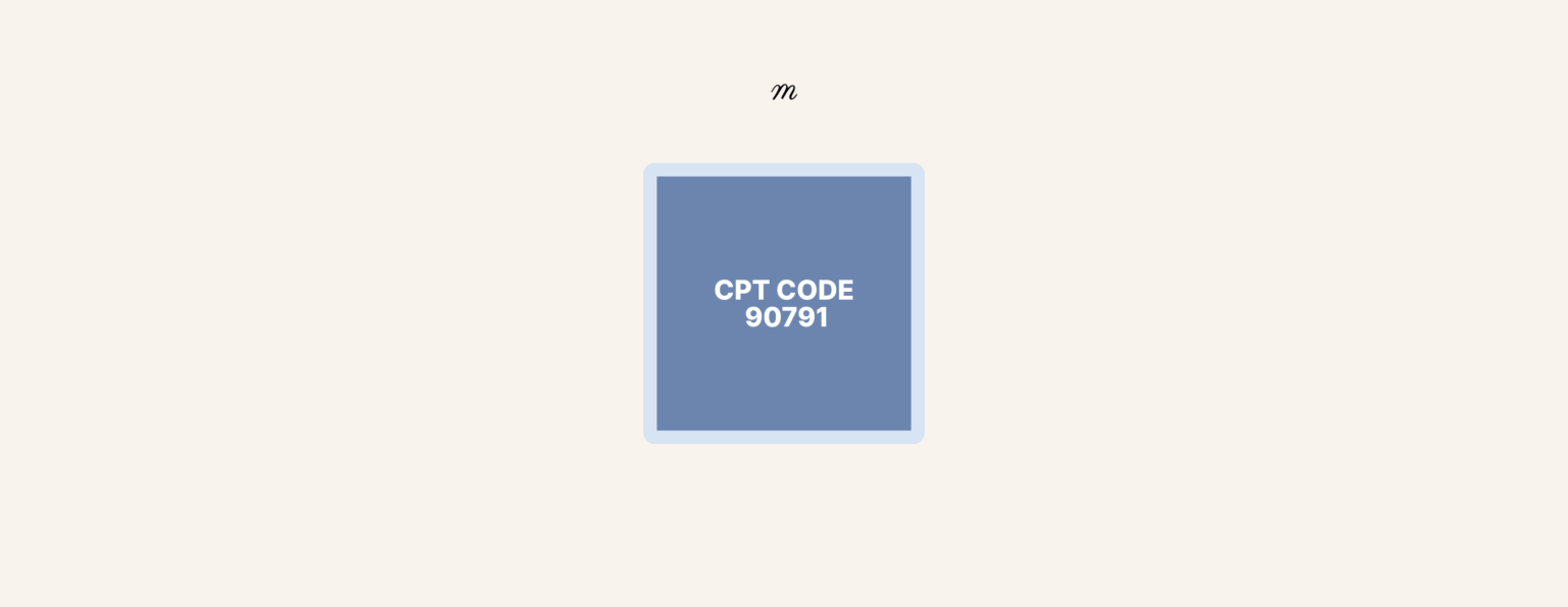 90791 cpt code complete description reimbursement details 2025 