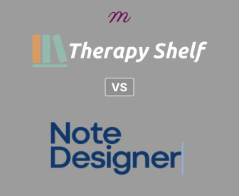 Therapy Shelf vs Note Designer