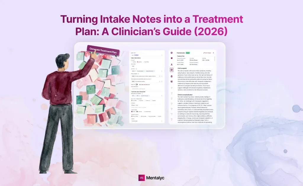 Turning Intake Notes into a Treatment Plan